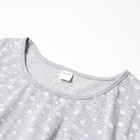 Ночная сорочка женская для беременных, цвет серый/горох, размер 50 - Фото 5