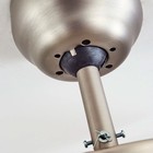 Вентилятор потолочный со светильником GELSINA, E14, 1X60Вт, сталь, никель, стекло, белый - Фото 6