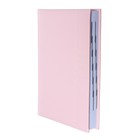 Ежедневник датированный 2024, А5, 176 листов "ESCALADA", твёрдый переплёт с поролоном, искусственная кожа, блинтовое тиснение, блок 70 г/м², розовый - фото 9781689
