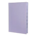 Ежедневник датированный 2024, A5, 176 листов ESCALADA, твёрдый переплёт с поролоном, искусственная кожа "Плонже эконом", блинтовое тиснение, блок 70 г/м², сиреневый - фото 24552353
