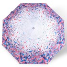 Зонт автоматический «Клякса», облегчённый, эпонж, 3 сложения, 8 спиц, R = 52 см, разноцветный - Фото 2