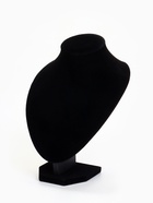 Бюст для украшений QF, 15.5×10×25 см, h=25 см, чёрный - Фото 3