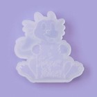 Форма для леденцов «С Новым годом», силикон, 9.3×9 см, прозрачная - Фото 4