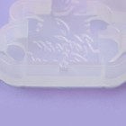 Форма для леденцов «С Новым годом», силикон, 9.3×9 см, прозрачная - Фото 6