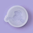 Молд для леденцов и шоколада «Дед Мороз, с Новым годом!», 6.2×6.7×1.3 см, силикон - Фото 2