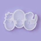 Силиконовый молд для леденцов и шоколада «Динозавры в яйцах 2024» - Фото 2