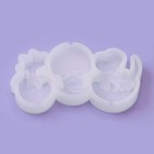 Силиконовый молд для леденцов и шоколада «Динозавры в яйцах 2024» - Фото 3