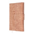 Ежедневник недатированный A5, 160 листов, deVENTE.Jesse, твёрдая обложка из искусственной замши с поролоном, ляссе, кремовый блок 70 г/м2, бежевый - фото 23311440