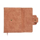 Ежедневник недатированный A5, 160 листов, deVENTE.Jesse, твёрдая обложка из искусственной замши с поролоном, ляссе, кремовый блок 70 г/м2, бежевый - фото 23427804