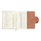 Ежедневник недатированный A5, 160 листов, deVENTE.Jesse, твёрдая обложка из искусственной замши с поролоном, ляссе, кремовый блок 70 г/м2, бежевый - фото 23311443