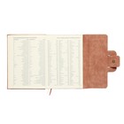 Ежедневник недатированный A5, 160 листов, deVENTE.Jesse, твёрдая обложка из искусственной замши с поролоном, ляссе, кремовый блок 70 г/м2, бежевый - фото 23311445