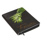 Ежедневник недатированный A5, 160 листов, deVENTE.Tropicana, мягкая обложка из искусственной кожи, чёрный срез, тиснение фольгой, блок 70 г/м2 10115776 - фото 16300633