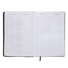 Ежедневник недатированный A5, 160 листов, deVENTE.Tropicana, мягкая обложка из искусственной кожи, чёрный срез, тиснение фольгой, блок 70 г/м2 10115776 - фото 16300637