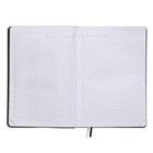 Ежедневник недатированный A5, 160 листов, deVENTE.Tropicana, мягкая обложка из искусственной кожи, чёрный срез, тиснение фольгой, блок 70 г/м2 10115776 - фото 16300639