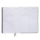 Ежедневник недатированный A5, 160 листов, deVENTE.Tropicana, мягкая обложка из искусственной кожи, чёрный срез, тиснение фольгой, блок 70 г/м2 10115776 - фото 16300640