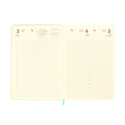 Ежедневник датированный 2025, A5, 168 листов, deVENTE.Nobile, мягкая обложка из искусственной кожи, ляссе, кремовый блок 70 г/м2, бирюзовый - Фото 13