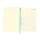 Ежедневник датированный 2025, A5, 168 листов, deVENTE.Nobile, мягкая обложка из искусственной кожи, ляссе, кремовый блок 70 г/м2, бирюзовый - Фото 7