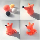 Набор для лепки из лёгкого пластилина «Лисичка» - фото 24264913