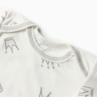 Боди Bloom Baby Короны с дл. рукавом, р. 80 см, молочный 9932264 - фото 14246895