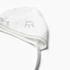 Костюм (распашонка, ползунки, чепчик) Bloom Baby Короны, р. 62 см, молочный - фото 23230550