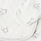 Костюм (распашонка, ползунки, чепчик) Bloom Baby Короны, р. 62 см, молочный - фото 23230552