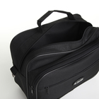 Сумка мужская, цвет чёрный - фото 24610560