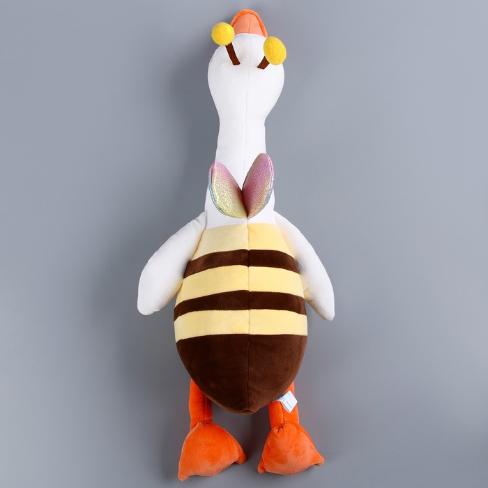 Мягкая игрушка «Гусь» в костюме пчёлки, 70 см