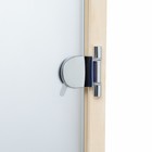 Дверь для бани и сауны «Графит», 190×70 см, стеклянная - фото 23161220