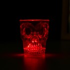 Фужер с подсветкой "Хэллоуин" LED 1Вт от батареек LR41 оранжевый 6х5х5см RISALUX - Фото 5