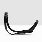 Намордник кожаный "Петля", 120 х 2 см, для крупных пород собак, черный - фото 23951807