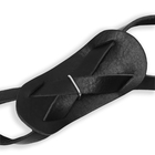 Намордник кожаный "Петля", 120 х 2 см, для крупных пород собак, черный - фото 23951809