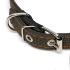 Ошейник брезентовый безразмерный двухслойный, 50×2 см, ОШ 22-45 см - Фото 4