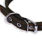 Ошейник брезентовый безразмерный двухслойный, 50×2 см, ОШ 22-45 см - Фото 8