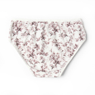 Трусы женские слипы Miss Beautiful, цвет белый/бежевый принт, р-р XXL (52-54) - фото 24370025