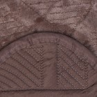 Покрывало Леонардо арт. 01, 160х220см, мех, пэ100% - фото 24552367