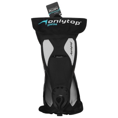 Ласты для плавания ONLYTOP, р. 42-43, чёрные, белые
