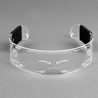 Светодиодные очки для вечеринки, батарейки CR2032×2, свечение мульти (RGB) - Фото 4