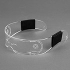 Светодиодные очки для вечеринки, батарейки CR2032×2, свечение мульти (RGB) - Фото 5