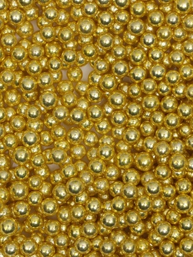 Посыпка кондитерская «Металлическое золото», 4 мм, 50 г