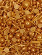 Посыпка кондитерская « Конфетти микс", золотая, 50 г - фото 39697644