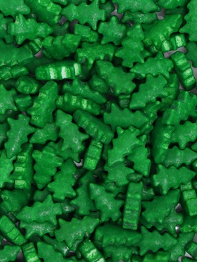 Посыпка кондитерская «Рождественская елка», зеленая, 50 г