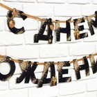 Гирлянда на ленте «С Днем Рождения», 250 см - Фото 4