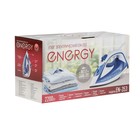 Утюг Energy EN-353, 2200 Вт, тефлоновая подошва, 340 мл, голубой - фото 51471968