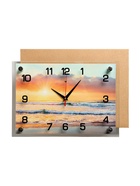 Часы настенные, интерьерные "Морской рассвет", бесшумные, 25 х 35 см - Фото 6