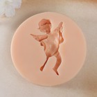 Молд силикон "Ангел со скрипкой" 7,3х4,5х2,1 см - фото 23062163