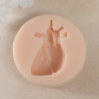 Молд силикон "Сердце"5,2х3,2х1,4 см - фото 24265081