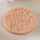 Молд силикон "Клен" 8,7х7,3х0,3 см - фото 24388093