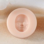 Молд силикон "Лицо младенца" №6 2,7х2х1 см - Фото 2