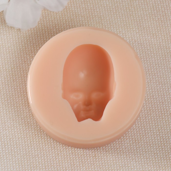 Молд силикон "Лицо младенца" №13 3х2х1,5 см