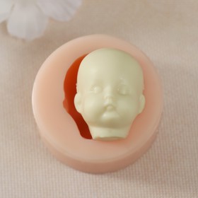 Молд силикон "Лицо младенца" №22 3х2,4х1,8 см